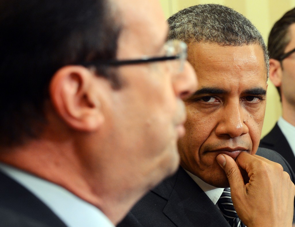 Obama Hollande DR