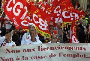 LA CGT MET LA PRESSION SUR FRANÃ‡OIS HOLLANDE