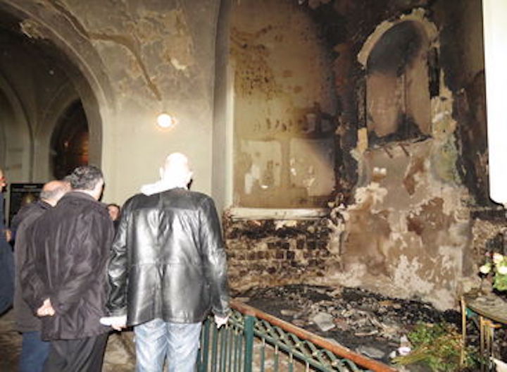 FONTAINEBLEAU INCENDIE EGLISE